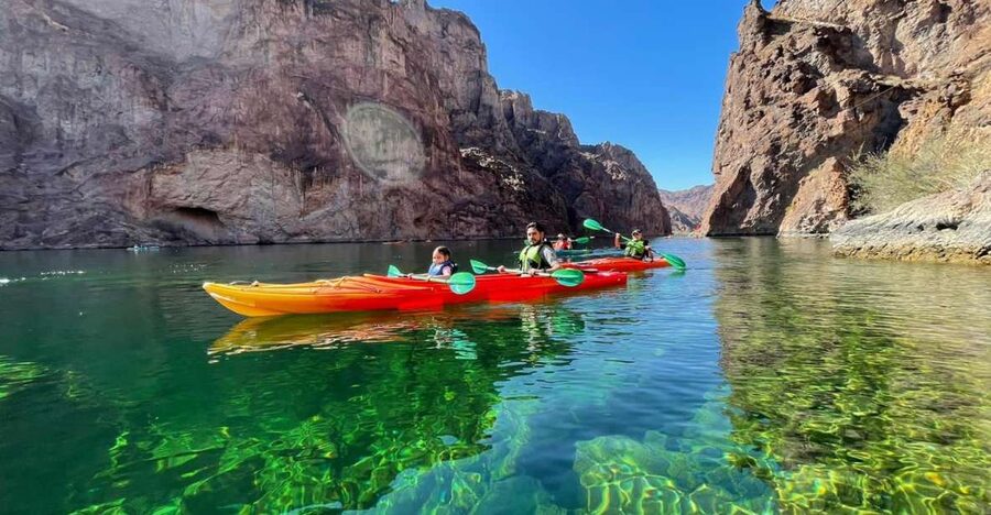From Las Vegas: Emerald Cave Guided Kayak Tour with Shuttle - Leaving Mandalay Bay for Willow Beach