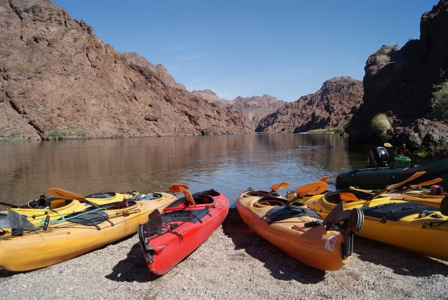 From Las Vegas: Emerald Cave Kayak Tour with Shuttle Pickup - Paddling beneath 900-foot volcanic walls