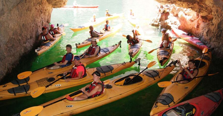 From Las Vegas: Emerald Cave Kayak Tour with Shuttle Pickup - A safety briefing before you paddle