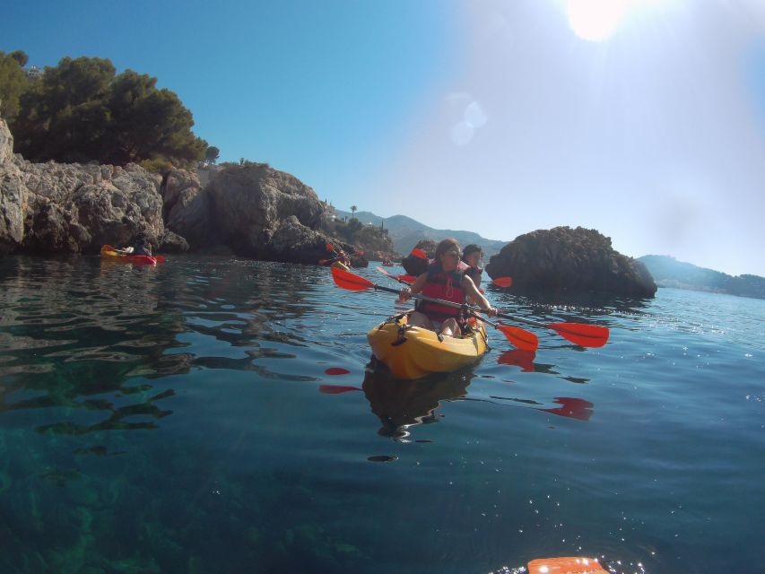 From Málaga: Cliffs of Maro-Cerro Gordo Guided Kayaking Tour - Entering the Cave of the Virgin
