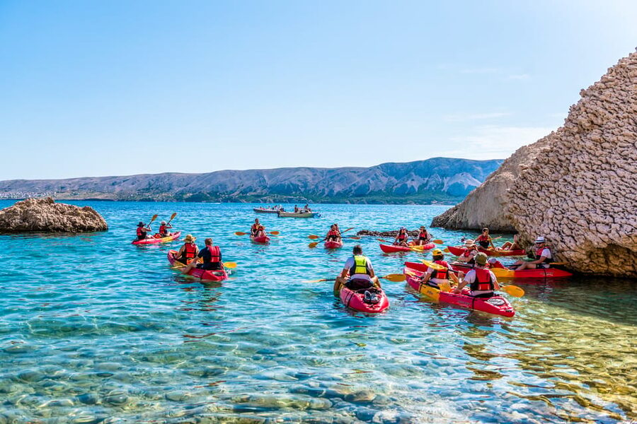 From Metajna/Novalja: Pag Bay Guided Sea Kayaking Tour - What to pack for this Pag activity