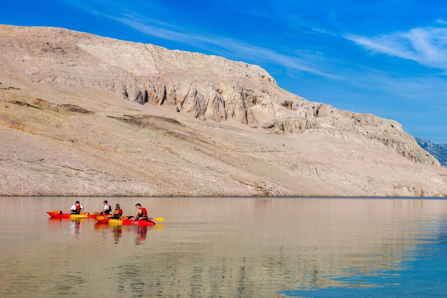 From Metajna/Novalja: Pag Bay Guided Sea Kayaking Tour - Who should book this tour?