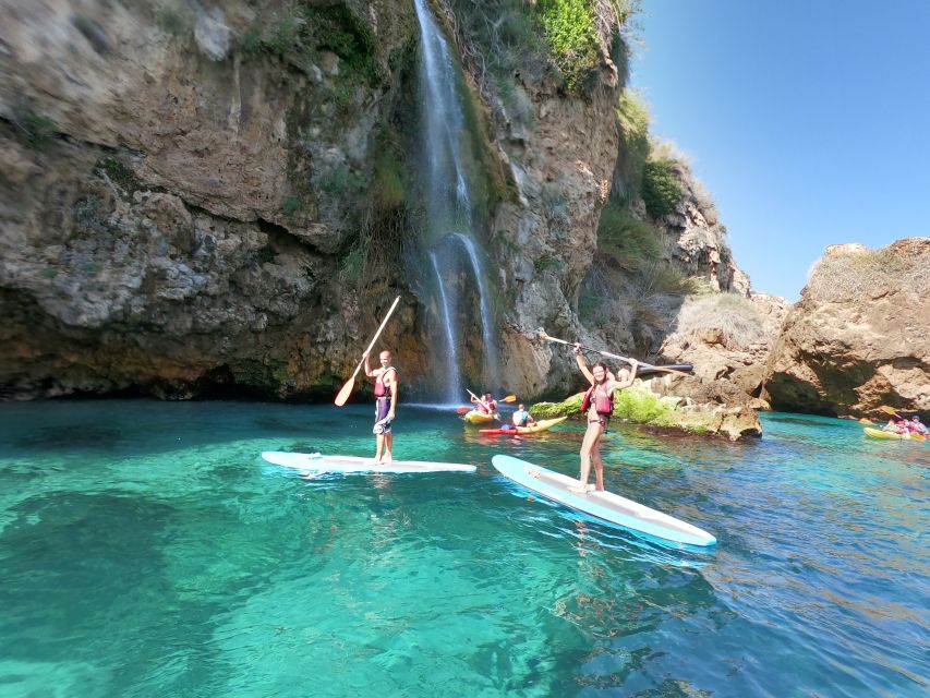 From Nerja: Guided Paddle Surf Cliffs and Maro Waterfall - The guides make the difference
