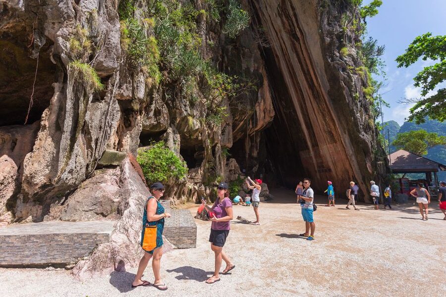 From Phuket: Phang Nga Bay and Canoeing Tour by Big Boat - Panak Island: the first canoe route through the cliffs
