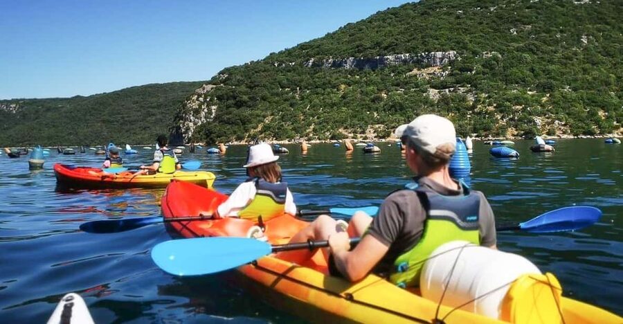 From Poreč: Lim Bay Sea Kayaking Day Trip - The 2.5-hour paddle into Lim Bay
