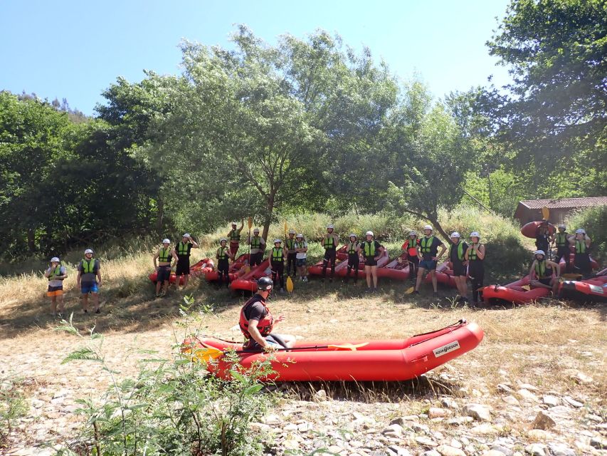 From Porto: Paiva River Canoe Rafting Adventure Tour - Paddling a 4-kilometer run of rapids