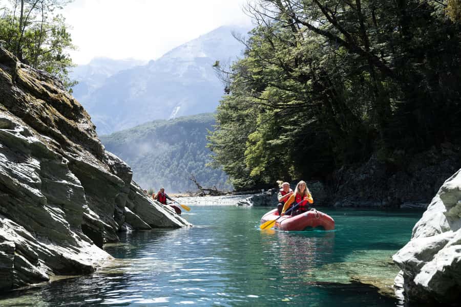 From Queenstown: Dart River Canoe & Jet Boat Day Trip - Rockburn Chasm and the short walk inland
