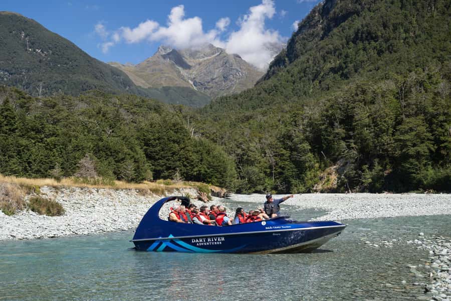 From Queenstown: Dart River Canoe & Jet Boat Day Trip - Paradise Valley and film country