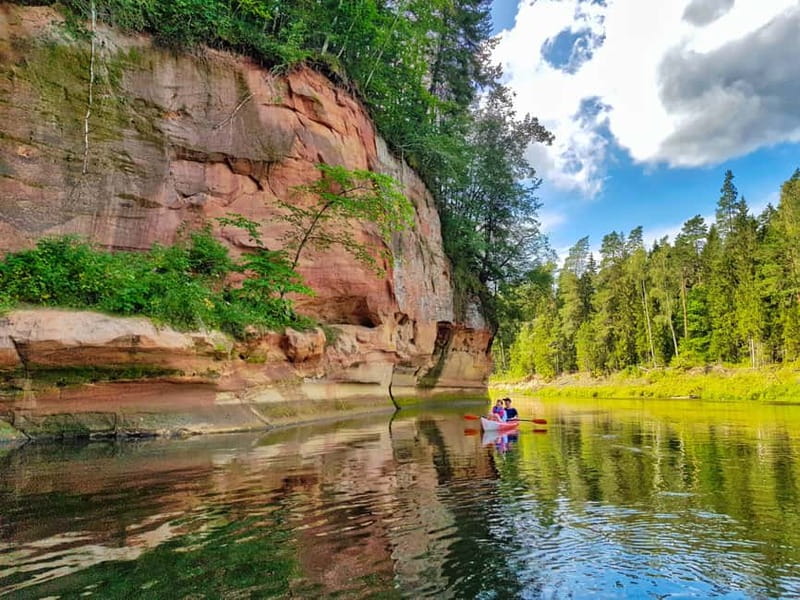 From Riga: Full-Day Scenic Gauja River Valley Kayaking Trip - Ronalds, Inga, and the guiding style