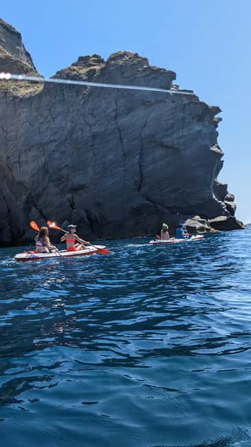 From Sant'Angelo: Ischia Kayak Tour with Italian Aperitif - Spa Bay and the famous hot-water eggs