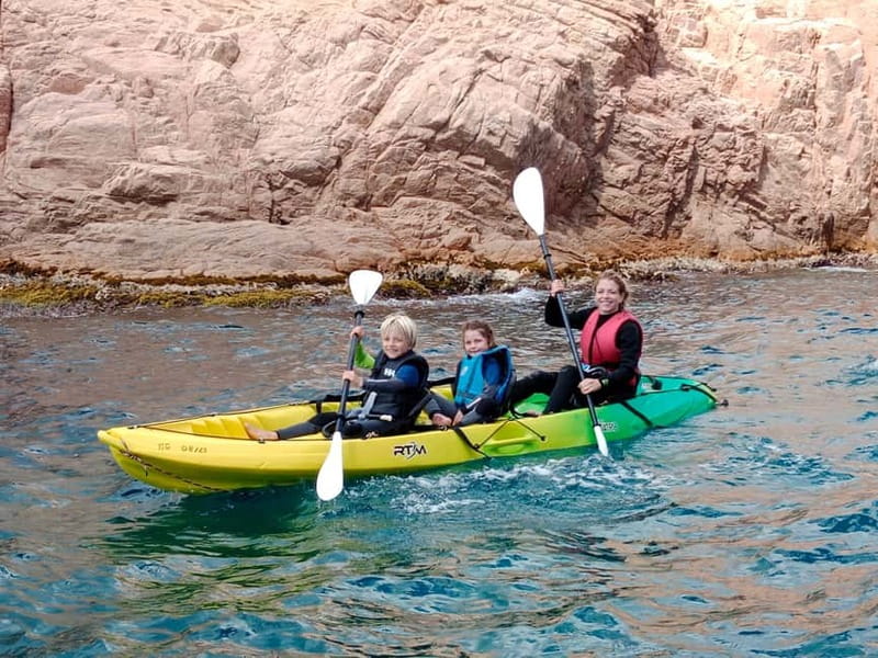 From Sant Feliu de Guíxols: Kayak and Snorkel in Costa Brava - What the $35 price really covers