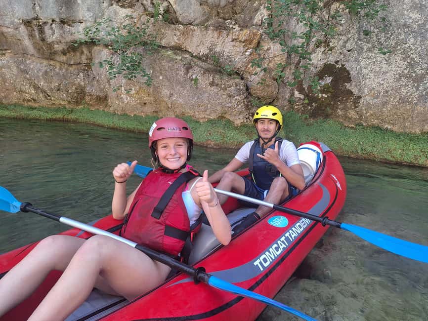 From Slunj: Mreznica Kayaking Adventure - Cliff jumping, swimming, and the right level of adrenaline
