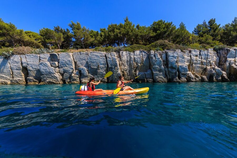 From Split: Sea Kayaking Tour - The return paddle and the final stretch