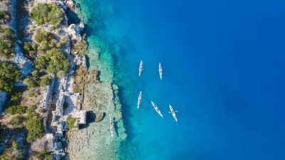 From Ucagiz: Kekova Sea Guided Kayaking Tour