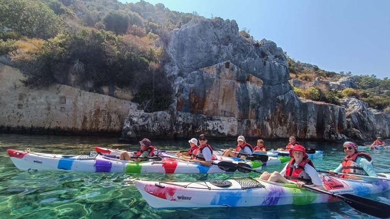 From Ucagiz: Kekova Sea Guided Kayaking Tour - Lunch, cost, and what the $47 includes