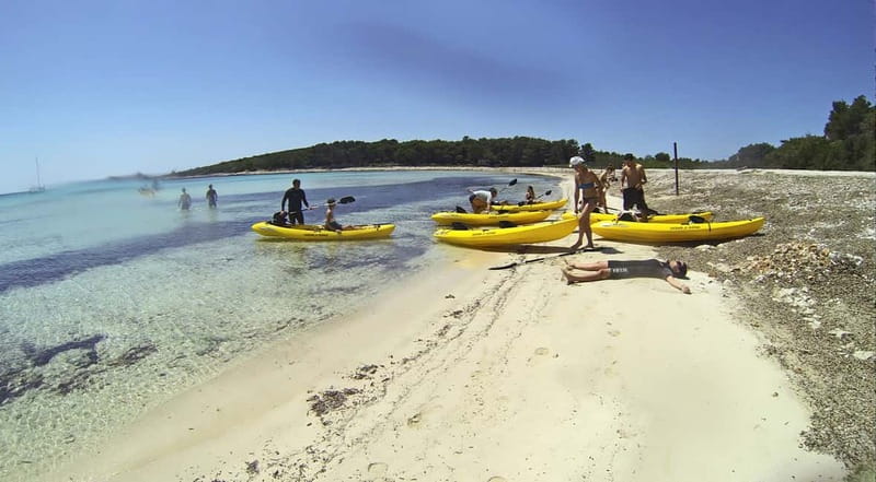 From Zadar: Full-Day Kayaking Tour in Dugi Otok - The first paddle: coves, cliffs, and open Adriatic water