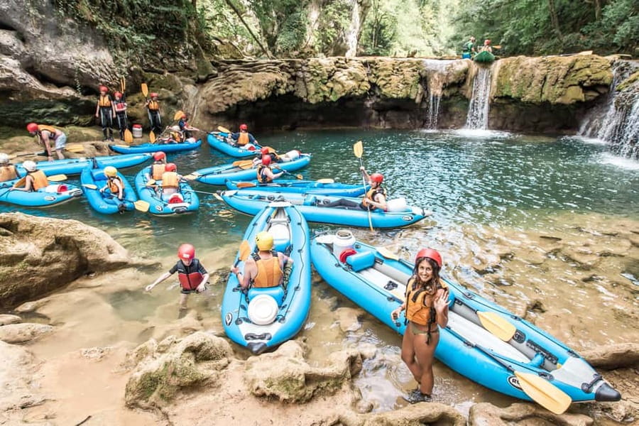 From Zagreb: Mrežnica kayaking & Rastoke village - day trip - From Zagreb to Rastoke by air-conditioned minibus