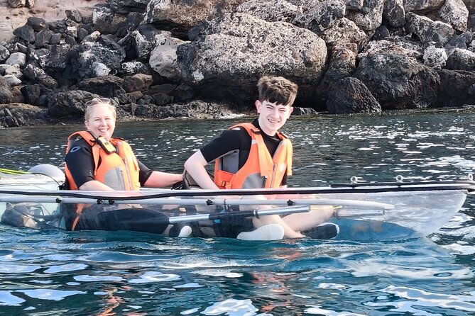 Fuerteventura: Transparent Electric Kayaks with Guide - What you may see below the kayak