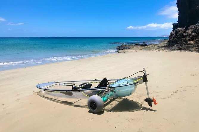 Fuerteventura: Transparent Electric Kayaks with Guide - Safety, equipment, and comfort