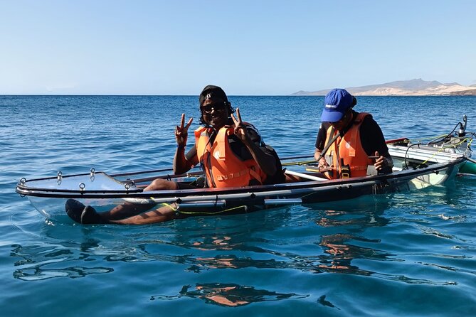 Fuerteventura: Transparent Electric Kayaks with Guide - How much value do you get for $100?