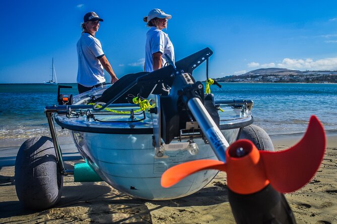 Fuerteventura: Transparent Electric Kayaks with Guide - The 15-minute briefing at C. Cabrera Martín, 34
