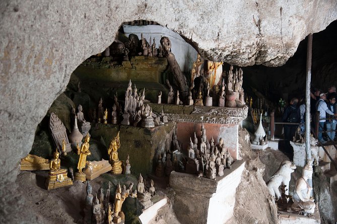 FULL DAY – Kuang Si Waterfall, Kayak on the Nam Ou / Mekong River, Pak Ou Caves - A Lao buffet lunch with time to cool down