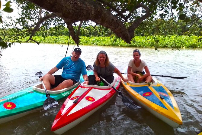 Full Day Off The Beaten Track the Mekong Delta. - Cycling 20 to 27 kilometers through village country