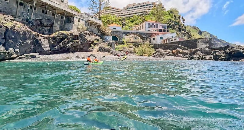 Funchal: Kayak and Snorkel Tour to Garajau NR - Snorkeling in clear Madeira water