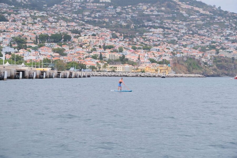 Funchal: Standup Paddle - Finding Pier 8 at Marina Nova do Funchal
