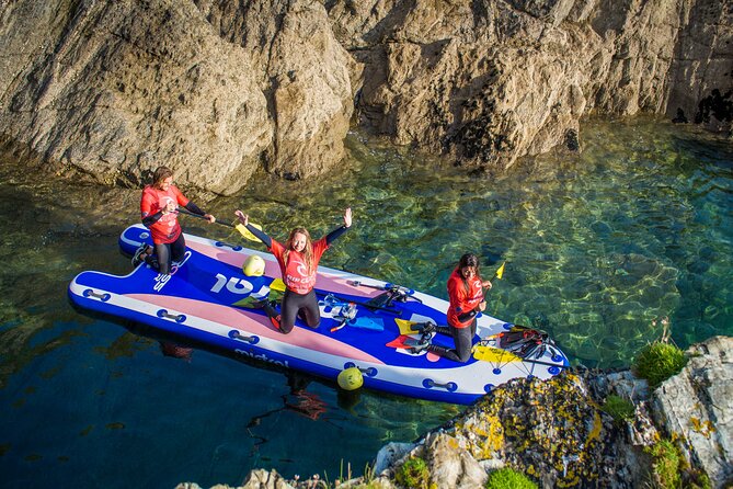 Giant Stand Up Paddle Boarding Experience in Newquay - Setting out from Newquay Activity Centre