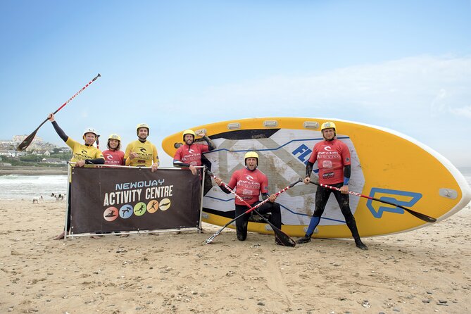 Giant Stand Up Paddle Boarding Experience in Newquay - Coves, caves, and the Dragon’s Den