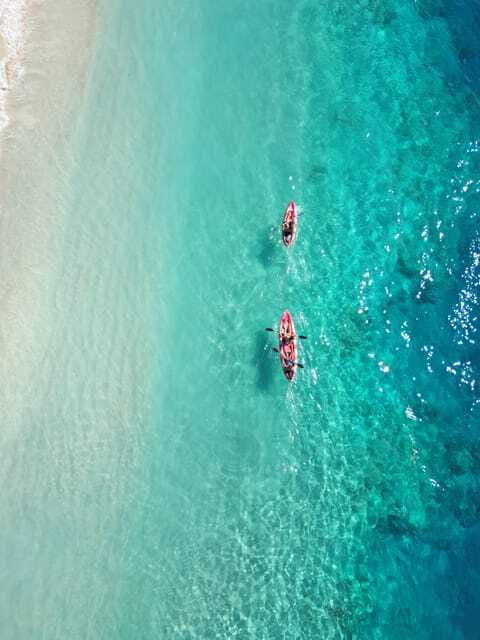 Gili sunrise stand-up paddle boarding (drone photoshoot) - Looking for turtles in clear water