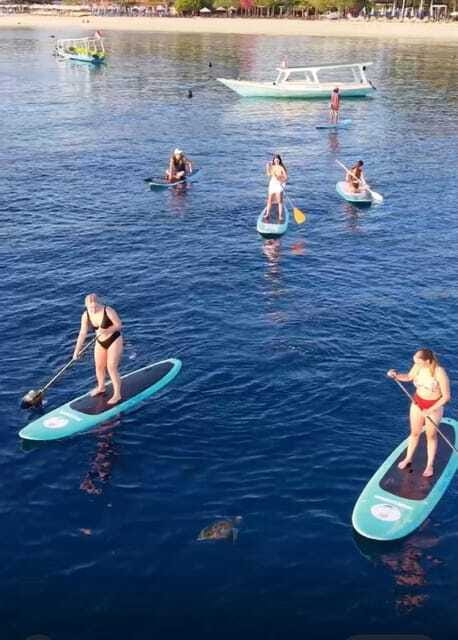 Gili sunrise stand-up paddle boarding (drone photoshoot) - Weather, clouds, and realistic expectations