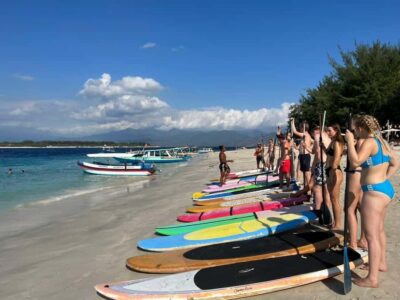 Gili SUP Or Kayak With Drone Shoot . Daylight Or Sunrise