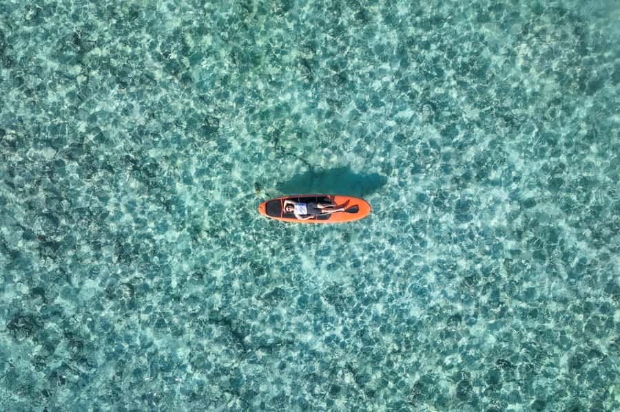 Gili Trawangan: Stand-Up Paddle with Drone Shot & Guide - The drone photo, and how to avoid missing it