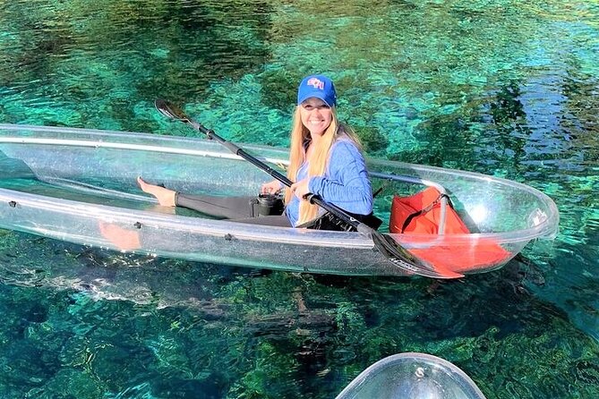 Glass Bottom Kayak Eco Tour through Rainbow Springs - Why Rainbow River looks different from a regular kayak