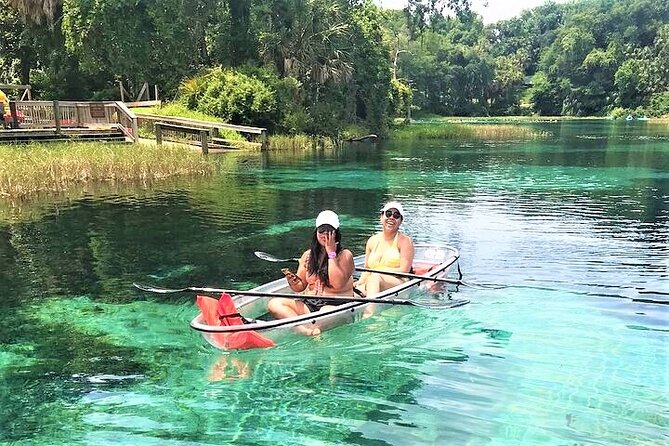 Glass Bottom Kayak Eco Tour through Rainbow Springs - Indian Creek and the chance to leave the kayak