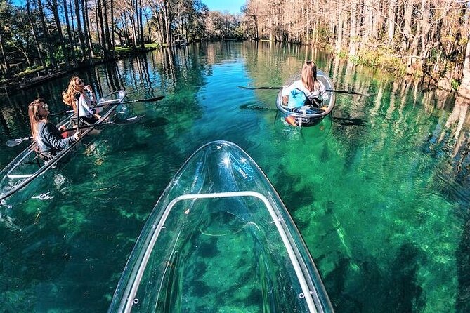 Glass Bottom Kayak Eco Tour through Rainbow Springs - What the $75 price really covers