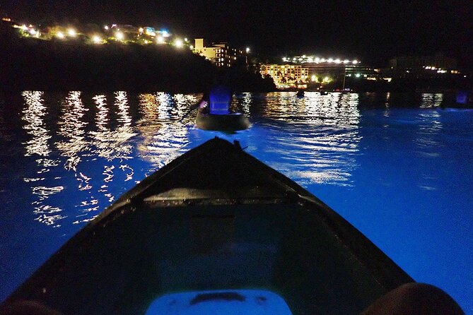 Glow Boats LED Night Kayak, Marriott Frenchman's Cove Dock, USVI - How Long the 75-Minute Tour Feels