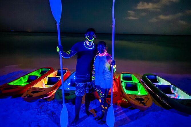 Glow Through the Night with LED Kayak Adventure in Aruba - A short lesson, then onto the Caribbean Sea