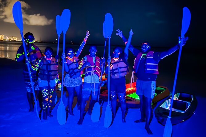 Glow Through the Night with LED Kayak Adventure in Aruba - Music, glow, and a social pace