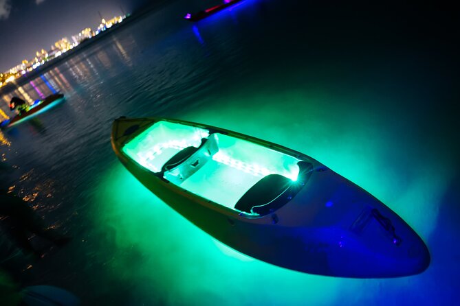 Glow Through the Night with LED Kayak Adventure in Aruba - Who will enjoy this most