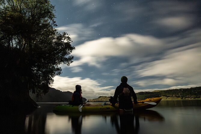 Glow Worm Kayak Tour - The return paddle and the night sky