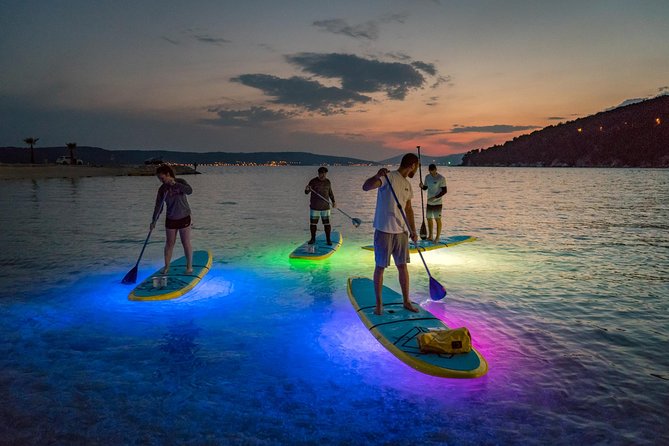 Glowing Stand-Up Paddle Experience in Split - Starting at Stobreč Camp in the evening