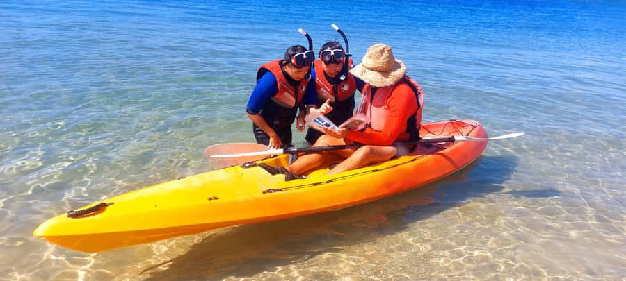 Gold Coast: Wave Break Island Kayaking & Snorkeling tour - Leaving Biggera Waters for the Broadwater