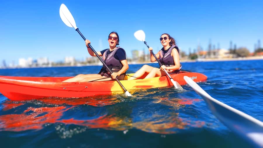Gold Coast: Wave Break Island Kayaking & Snorkeling tour - Thirty minutes of paddling through the estuary