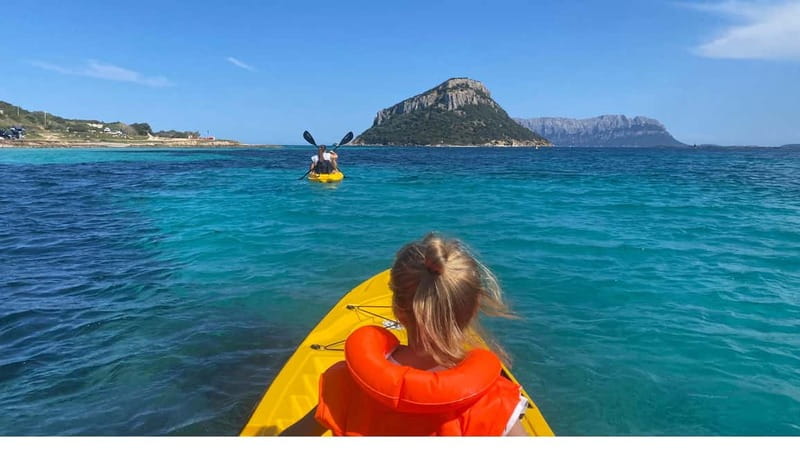 Golfo Aranci:Small group, german guided Kayak tour&Dolphins - Why Golfo Aranci works so well from a kayak