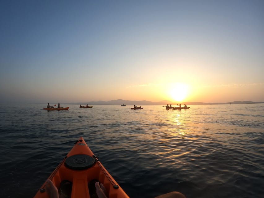 Golfo Aranci: Sunset Dolphin Kayak Tour with Aperitif - Timing, weather, and who should book