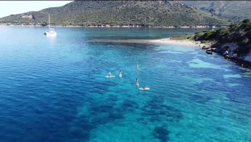 Golfo Aranci tour SUP Paddleboard Dolphin watching, aperitif - Why this SUP tour is different from a standard boat trip