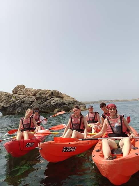 Gozo: 1 Hour Kayak plus +Cave Tour + Drop off Blue Lagoon - Three coastal experiences in one outing